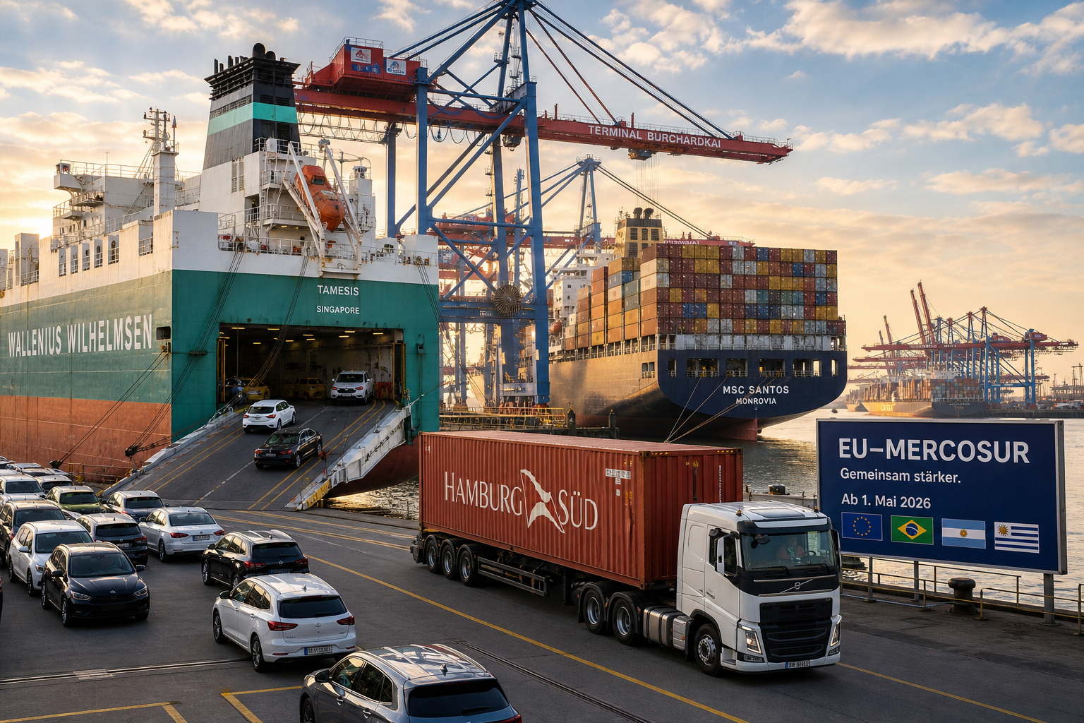 L'UE Mercosur dynamise le commerce atlantique